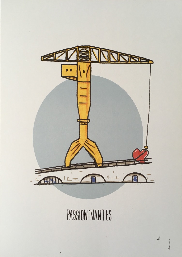grue jaune